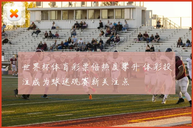 世界杯体育彩票倍热度攀升 体彩投注成为球迷观赛新关注点