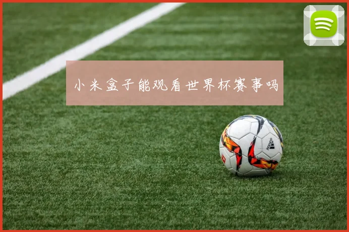 小米盒子能观看世界杯赛事吗